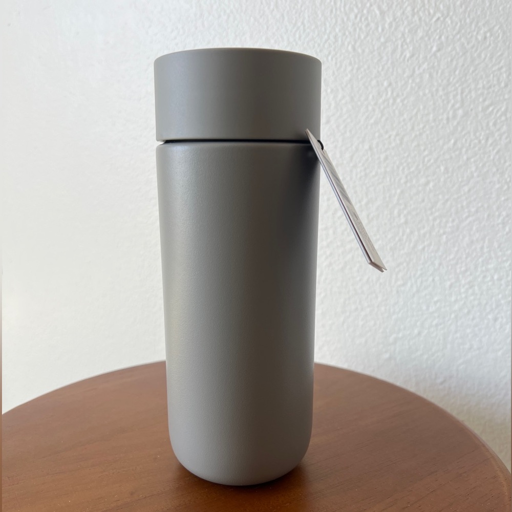 Fellow Carter Move Mug with 360º Sip Lid - Matte Grey, 16 oz - BNWT